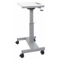 Adjustable Desk Student Sit Stand Desk with Crank Handle, 19-1/2" D X 29" to 42" H, 27-1/2" W X