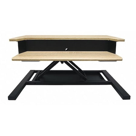 Standing Desk Desk Converter, Standing, Level Up 32 Pro, 23-1/2" D X 5-3/4" to 15-3/4" H, 32" W X