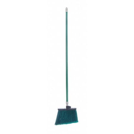 Angle Broom Flagged Bristl, 56", Grn, PK12