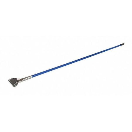 60" Dust Mop Handle, 60", Blue, Package Quantity 12, Blue, Metal