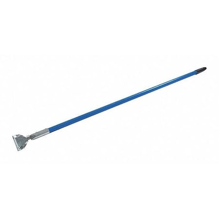 60" Fbrgl Dust Mop Hdl ClpOn Ctr, 60", Bl, Package Quantity 12, Fiberglass