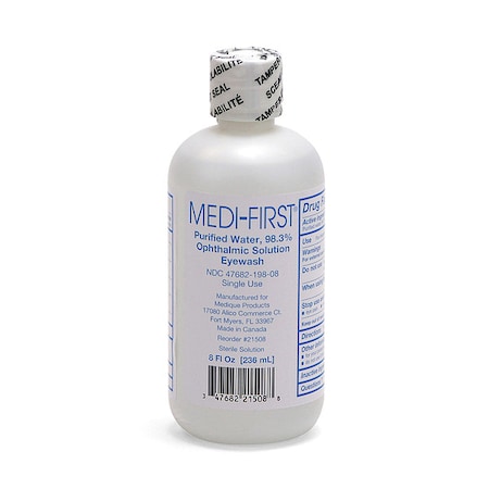 Eye Wash, Bottle, 8 fl. oz.