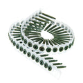 Drywall Screw, No 6 x 1-1/4 in, Steel, Flat Head Phillips Drive, 1000 PK