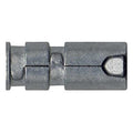 Single Lag Shield, 5/8" Dia, 1-1/2" L, Alloy Steel Plain, 10 PK