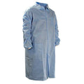 Disposable Lab Coat, SMS, Snaps Closure, Blue, 3XL, 25 PK