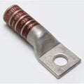 One-Hole Compression Lug, 500 kcmil Max, 5/8 in Stud, Long Barrel, Copper, Brown