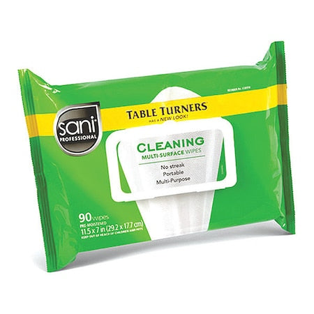 Food Service Wipes, 11-1/2 x 7", 12 Pack, 90 Wipes/ Pack