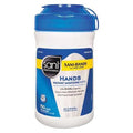 Hand Sanitizer Wipes, 6 x 6-3/4", 150 Wipes, PK12