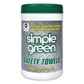 Safety Towel Multipurpose Wipes, 10" x 12", 75 Wipes