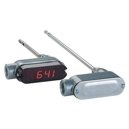Air velocity transmitter, 24"" (609.6 mm) probe length, with LED display.