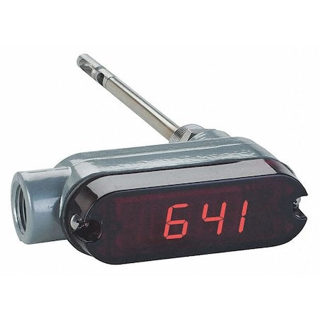 Air velocity transmitter, 6"" (152.4 mm) probe length, with LED display.