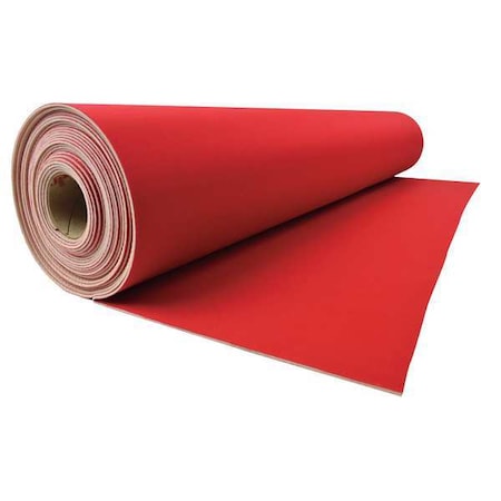 Floor Protection, 27 In. x 20 Ft., Red