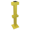 Intermediate Post, 45 In., Yellow, Steel