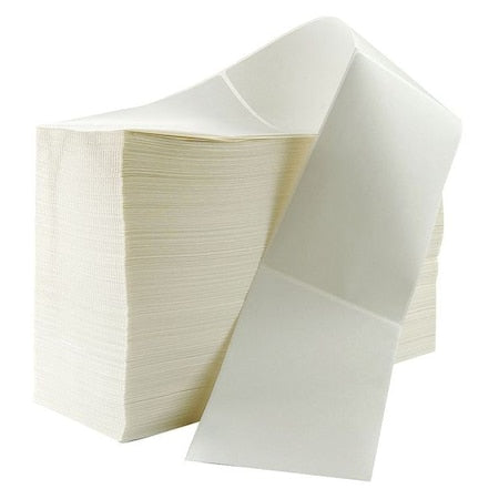 Printer Label, White, Labels/Roll: 2500