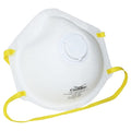 Disposable Respirator, N95, Molded, Dual, Non-Adjustable, None, M, PK 10