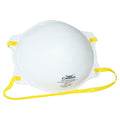 Disposable Respirator, N95, Molded, Dual, Non-Adjustable, Metal Nose Clip, M, PK 20