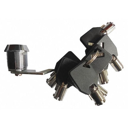 Replacement Lock and Key, 8 Keys