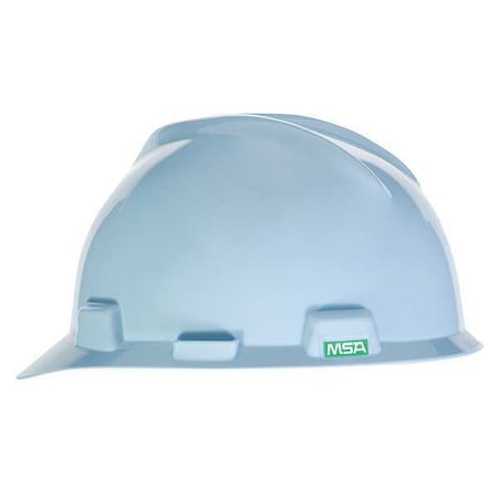 V-Gard Front Brim Hard Hat, Cap Style, Type 1, Class E, Staz-On Pinlock Suspension, Robin Egg Blue