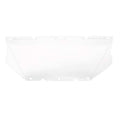 Face Shield Visor, Clear Visor, Polycarbonate, Anti-Fog ; Anti-Scratch Lens, clear