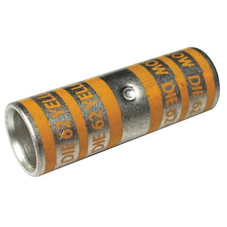Splice Wire Connector, 250 kcmil Max, Yellow, None Insulation, 600 V (Formerly PowerFirst)