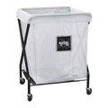 X-Frame Cart, 8 Bu, White Mesh