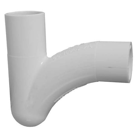 PVC, White Finish, HVAC P-Trap