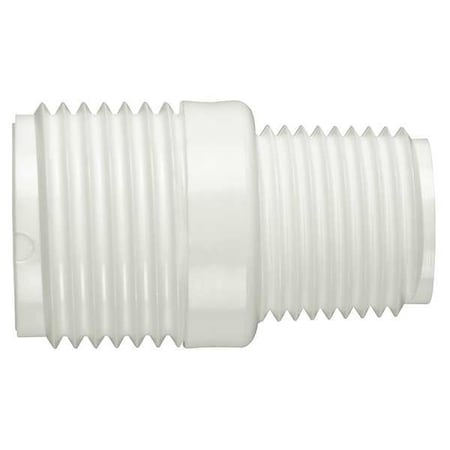 Garden Hose Fitting, 3/4x1/2 In, MHTxMPT