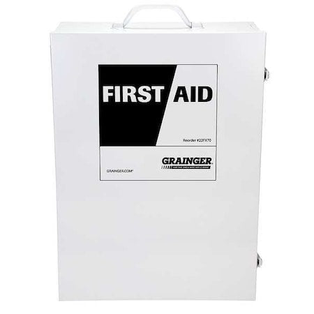 Empty First Aid Cabinet, Metal Case