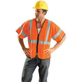 Hi-Vis Vest, Orange, Class 3, Size 4/5XL