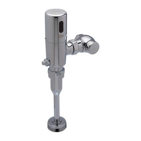 Urinal Automatic Flush Valve, 0.125 gpf gpf, Chrome-Plated, 1 in IPS, 3/4 in Spud Coupling