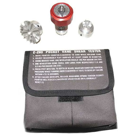 Pocket Vane Shear Test Kit