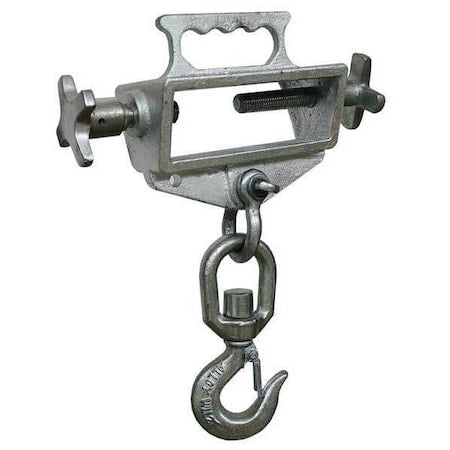 Lifting Hook, Sgl Fork, Sgl Swivel, 4000Lb.