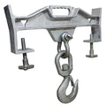 Lifting Hook, Dbl Fork, Sgl Swivel, 10000Lb