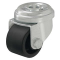 Kingpin Swivl Cstr, Nylon, 3 in, 165 lb, Blk