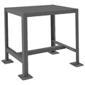 Fixed Work Table, Steel, 24" W, 18" D