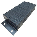 Dock Bumper, 26x4-1/2x10 In., Rubber