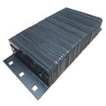 Dock Bumper, 26x4-1/2x12 In., Rubber