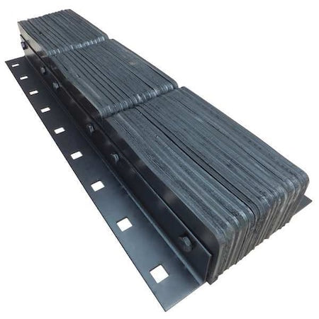 Dock Bumper, 13x4-1/2x36 In., Rubber