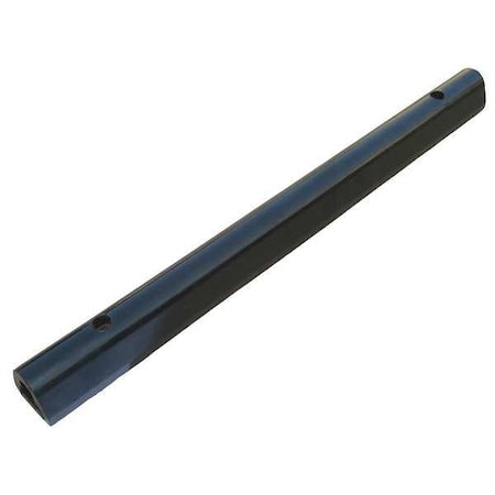 Dock Bumper, 1-11/16x2x24 In., Rubber