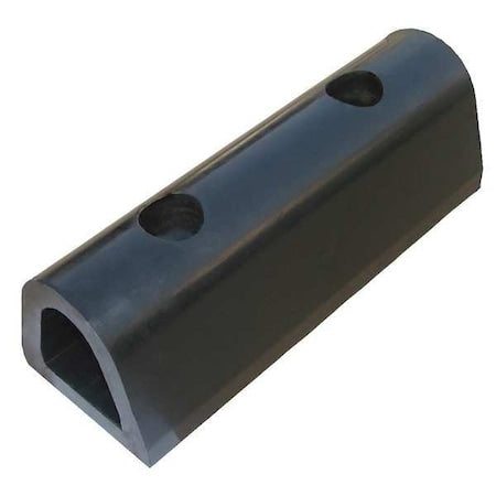 Dock Bumper, 4x4-1/4x12 In., Rubber