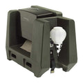 Handwash Accessory With Multi-Fold Towel Dispenser, Black