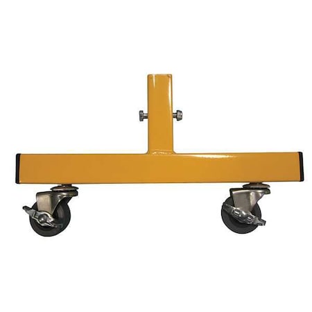 Locking Caster Feet, Yellow, PK2