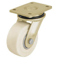 Swivel Plate Caster, Nylon, 5 in., 3850 lb., D
