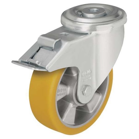 Kingpin Swivel Caster, Polyurethane, 5 in, 770 lb