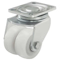 Dual Wheel Caster, Swivel, Nylon, 3 in., 1320 lb
