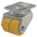 Dual Whl Cstr, Swl, Poly, 3-3/16 in, 1232 lb