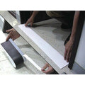 Sorbent Strip, 4 1/2 in x 48 in, Harsh Chemicals, White, 10 PK
