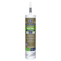 Silicone Sealant, Metal Silicone 2, 10 oz, Cartridge, Gray
