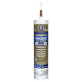 Silicone Sealant, 10 oz, Cartridge, Brown, Silicone Base, Advanced Silicone