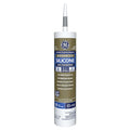 Silicone Sealant, 10 oz, Cartridge, Light Gray, Silicone Base, Advanced Silicone